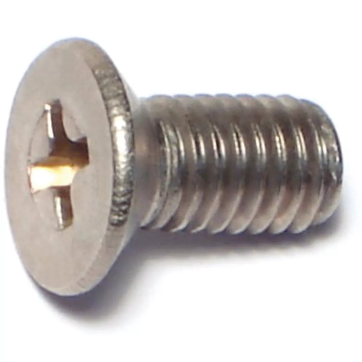 Midwest Fastener 5mm-0.8 x 10mm A2 Stainless Steel Coarse Thread Phillips Flat Head Machine Screws (12 Ct.)
