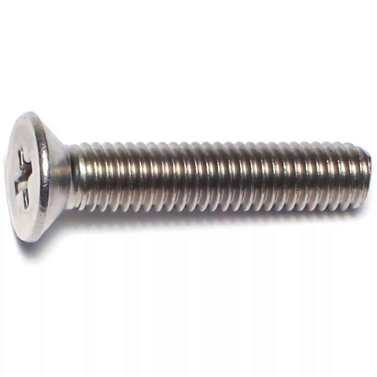 Midwest Fastener 5mm-0.8 x 25mm A2 Stainless Steel Coarse Thread Phillips Flat Head Machine Screws (12 Ct.)