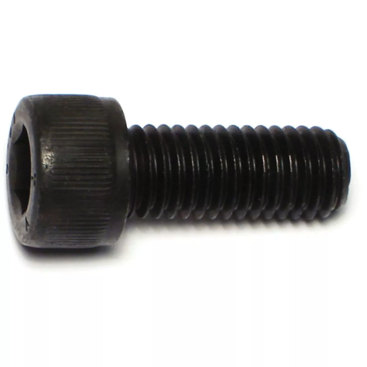 Midwest Fastener 10mm-1.5 x 25mm Black Oxide Class 12.9 Steel Coarse Thread Knurled Head Hex Socket Cap Screws (10 Ct.)