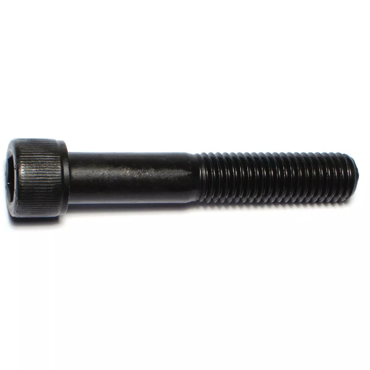 Midwest Fastener 12mm-1.75 x 70mm Black Oxide Class 12.9 Steel Coarse Thread Knurled Head Hex Socket Cap Screws (5 Ct.)