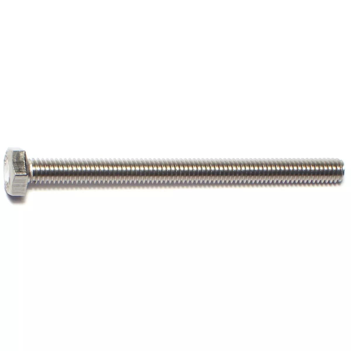 Midwest Fastener 4mm-0.7 x 50mm Stainless A2-70 Steel Coarse Thread Hex Cap Screws