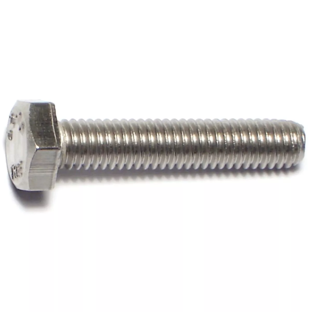 Midwest Fastener 6mm-1.0 x 30mm Stainless A2-70 Steel Coarse Thread Hex Cap Screws - photo 2