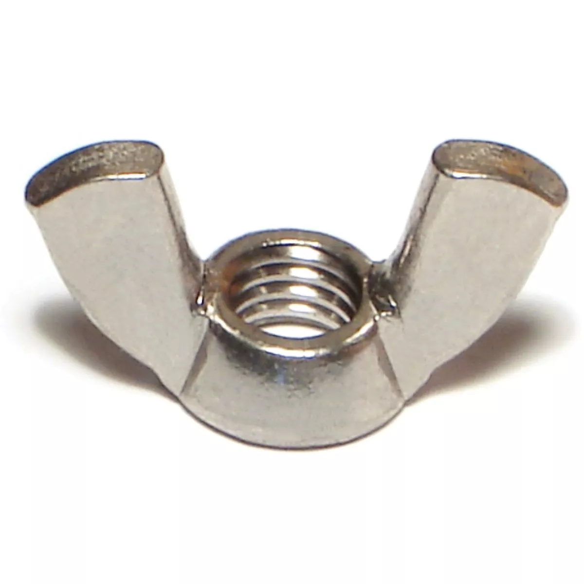 Midwest Fastener 8mm-1.25 x 30mm A2 Stainless Steel Coarse Thread Wing Nuts (4 Ct.)-