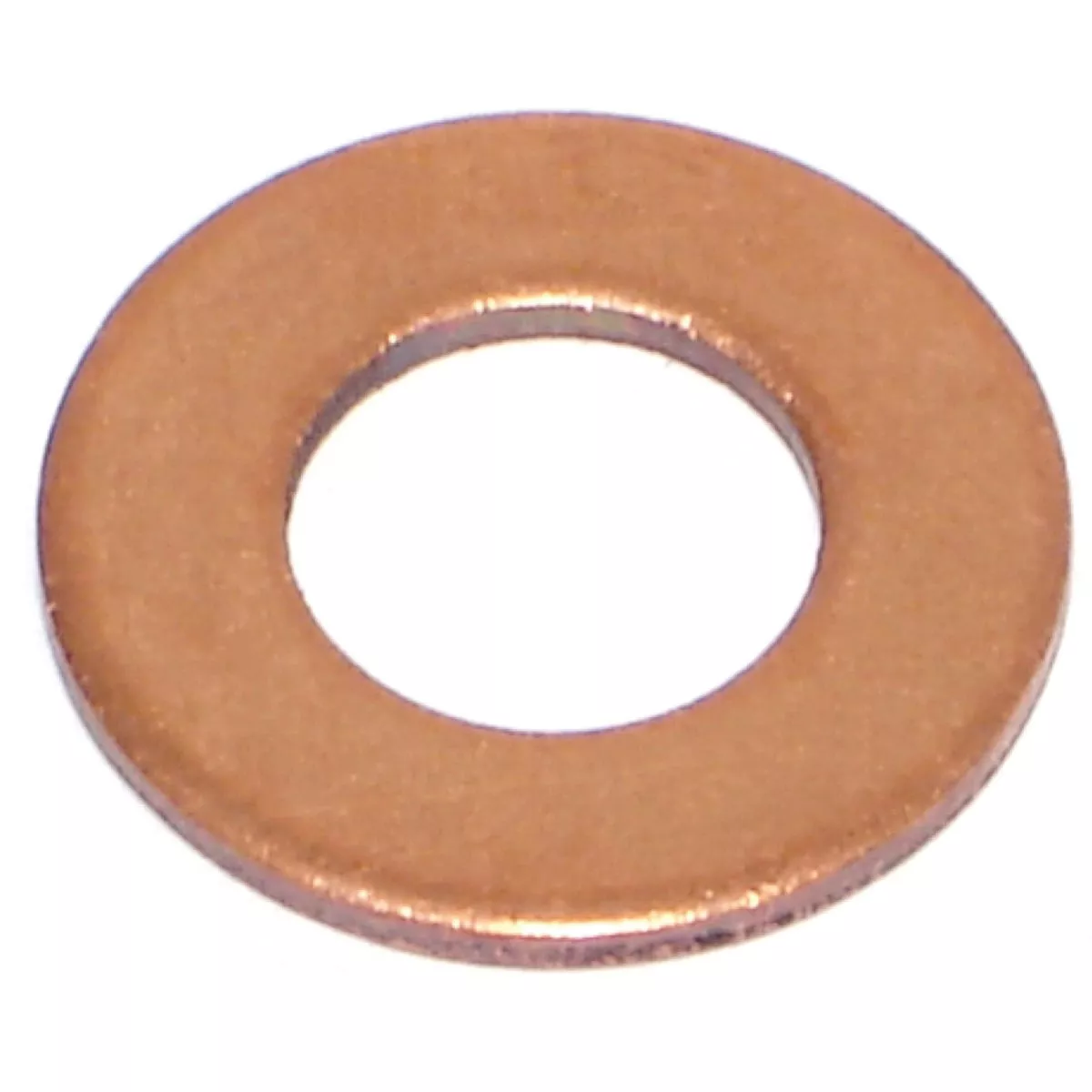 Midwest Fastener 7/16 In. x 15/32 In. x 59/64 In. Copper SAE Flat Washers (24 Ct.)-
