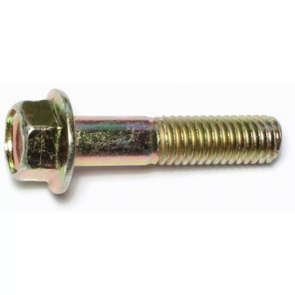 Midwest Fastener 5/16 In.-18 x 1/2 In. Zinc Plated Grade 5 Steel Coarse Thread Hex Washer Head Serrated Flange Bolts (15 Ct.)