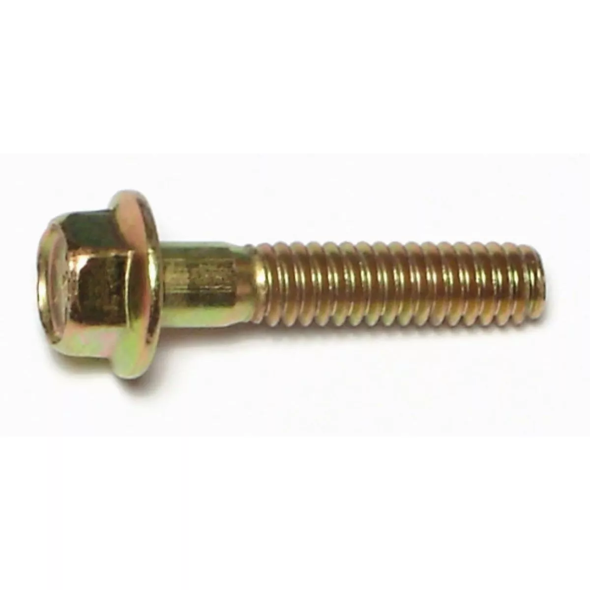 Midwest Fastener 1/4 In.-20 x 1-1/4 In. Zinc Plated Grade 8 Steel Coarse Thread Hex Washer Head Flange Bolts