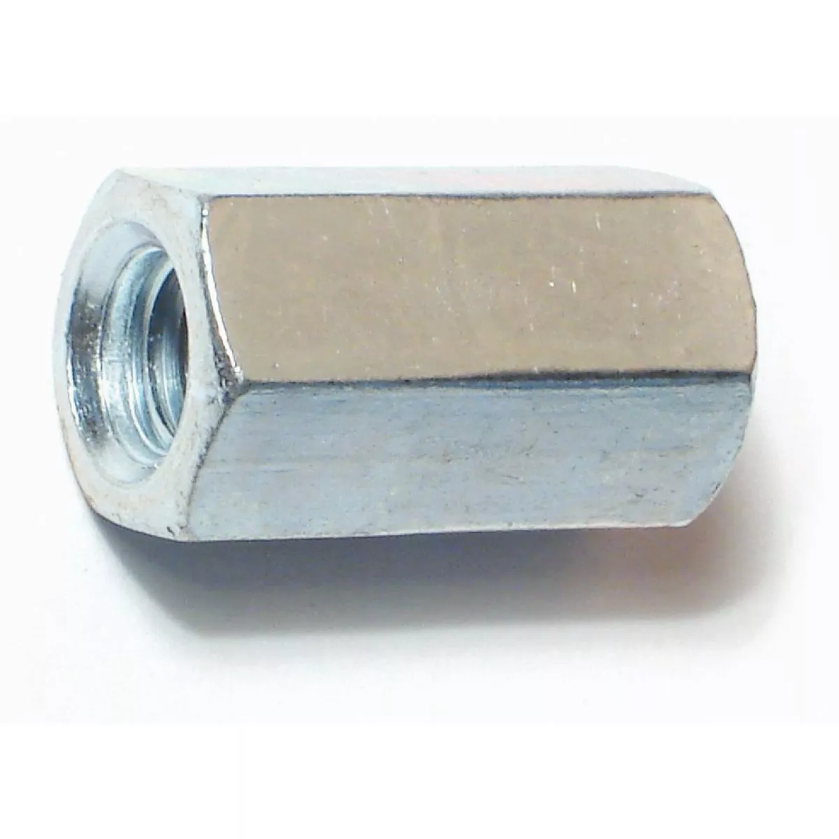 Midwest Fastener 8mm-1.25 x 24mm Zinc Plated Steel Coarse Thread Coupling Nuts