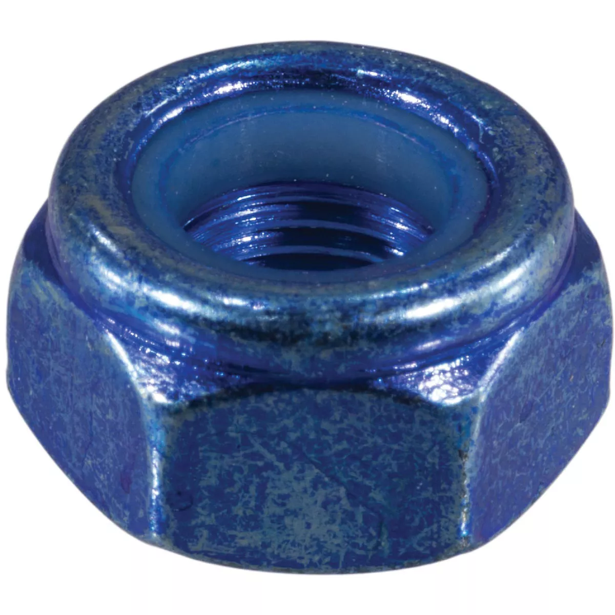 Midwest Fastener 10mm-1.0 Zinc Plated Class 8 Steel Extra Fine Thread Nylon Insert Lock Nuts (12 Ct.)-