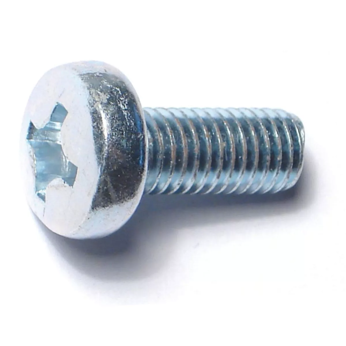 Midwest Fastener 8mm-1.25 x 20mm Zinc Plated Class 4.8 Steel Coarse Thread Phillips Pan Head Machine Screws