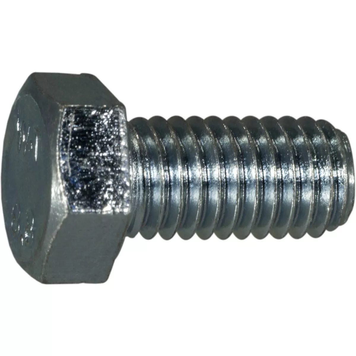 Midwest Fastener 8mm-1.25 x 16mm Zinc Plated Class 8.8 Steel Coarse Thread Metric JIS Hex Cap Screws (12 Ct.)