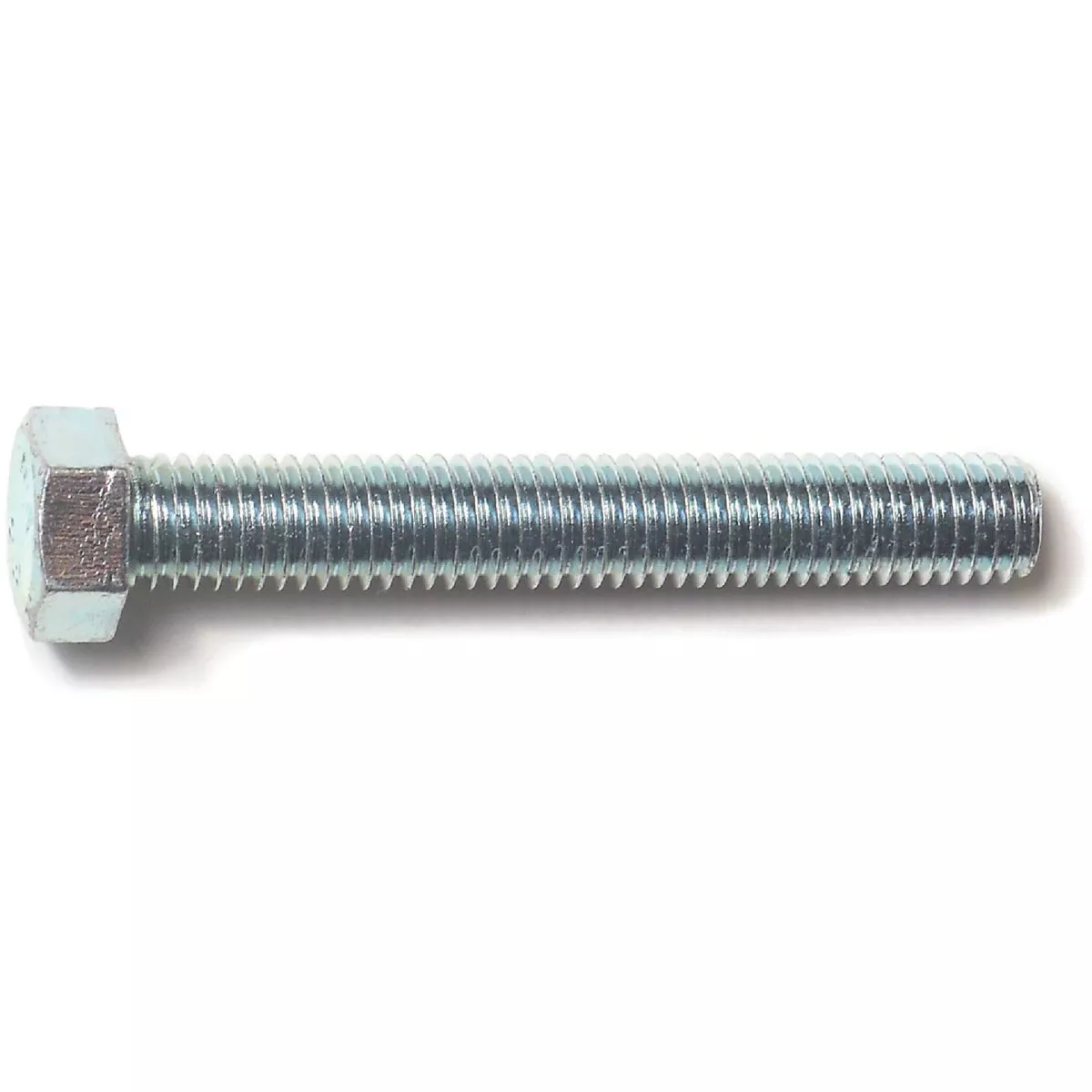 Midwest Fastener 8mm-1.25 x 55mm Zinc Plated Class 8.8 Steel Coarse Thread Metric JIS Hex Cap Screws (10 Ct.)-