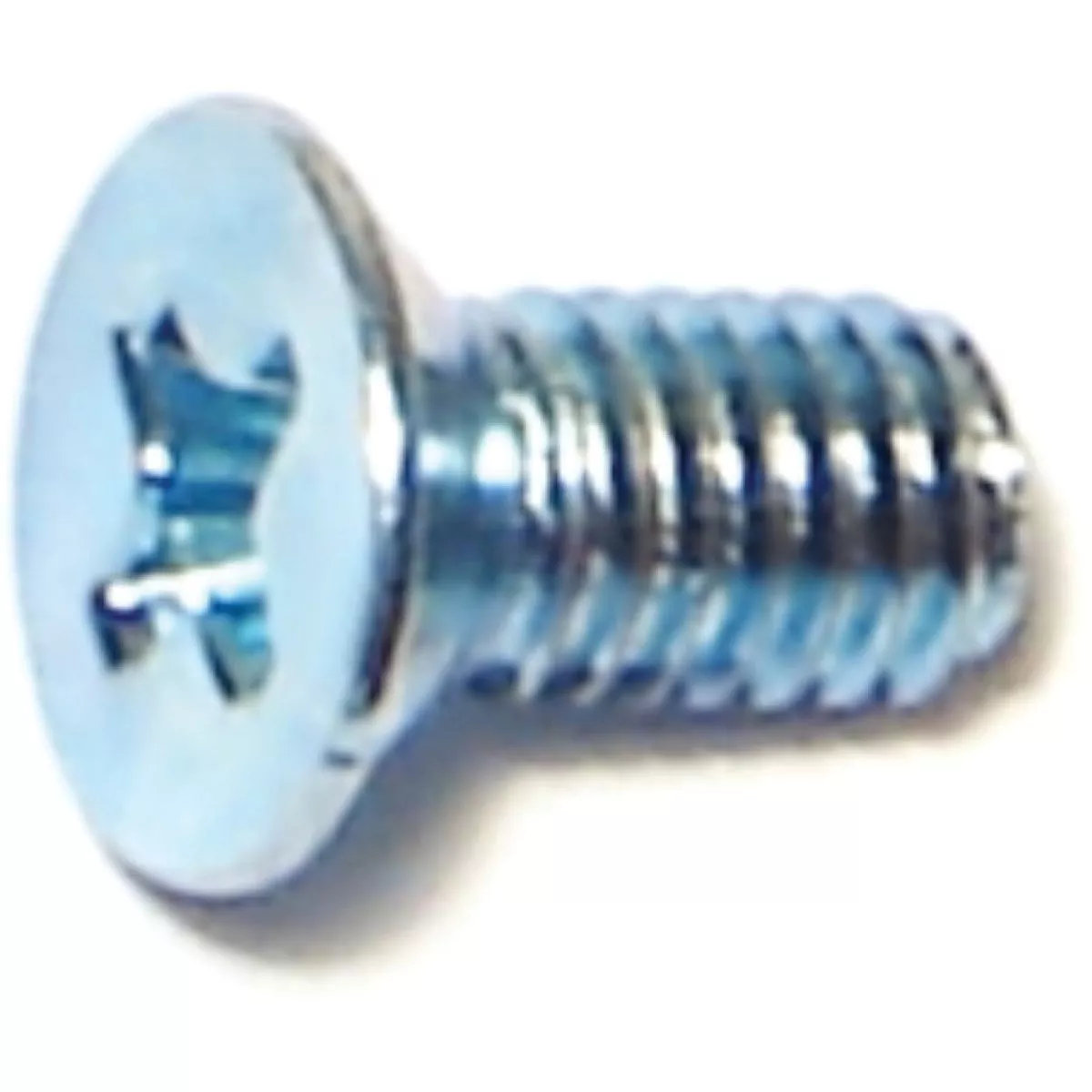 Midwest Fastener 4mm-0.7 x 8mm Zinc Plated Class 4.8 Steel Coarse Thread Phillips Flat Head Machine Screws