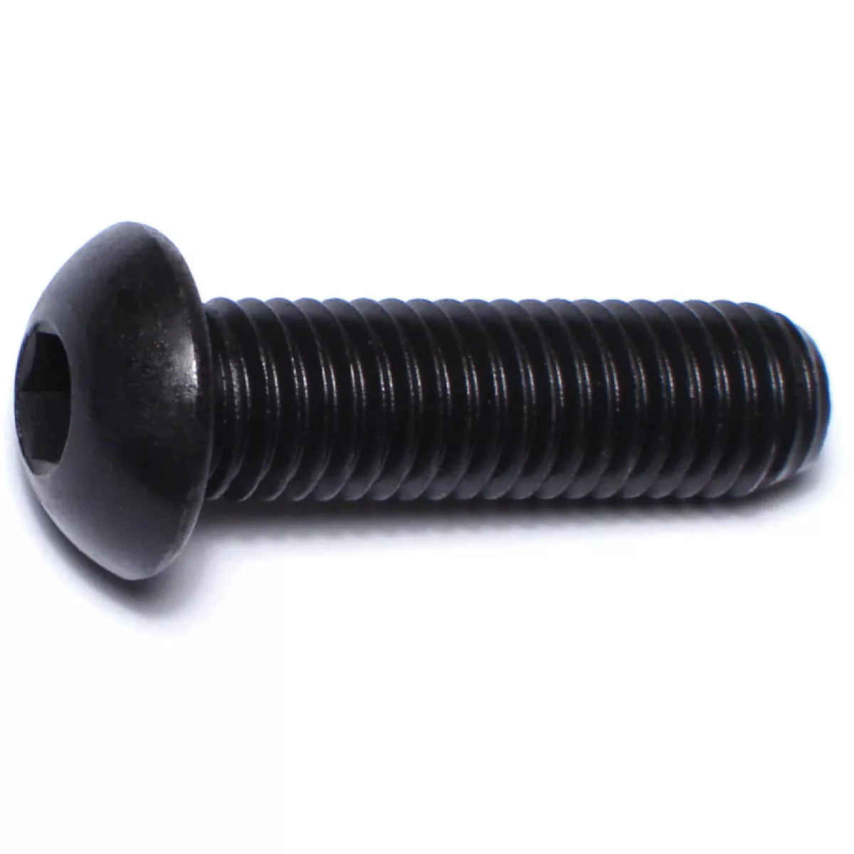 Midwest Fastener 10mm-1.5 x 35mm Black Oxide Class 10.9 Steel Coarse Thread Button Head Hex Socket Cap Screws