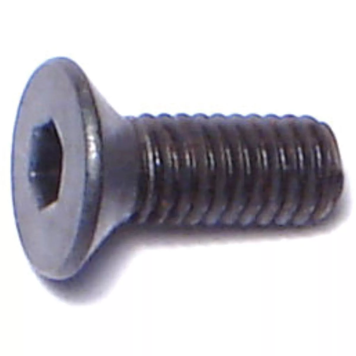 Midwest Fastener 3mm-0.5 x 8mm Black Oxide Class 10.9 Steel Coarse Thread Flat Head Hex Socket Cap Screws (12 Ct.)