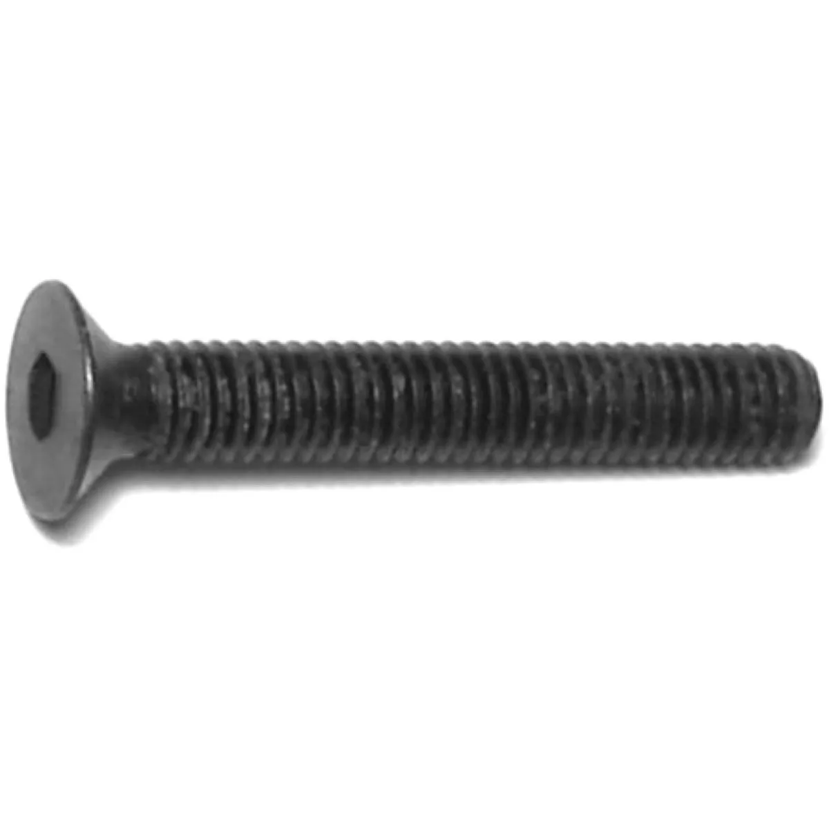 Midwest Fastener 3mm-0.5 x 20mm Black Oxide Class 10.9 Steel Coarse Thread Flat Head Hex Socket Cap Screws