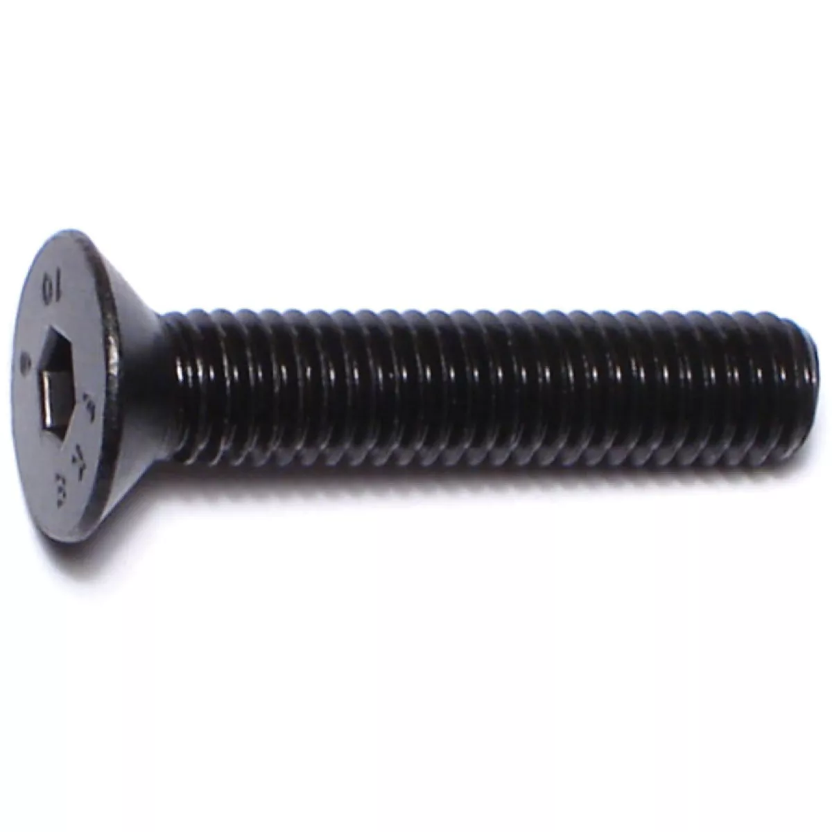 Midwest Fastener 5mm-0.8 x 25mm Black Oxide Class 10.9 Steel Coarse Thread Flat Head Hex Socket Cap Screws