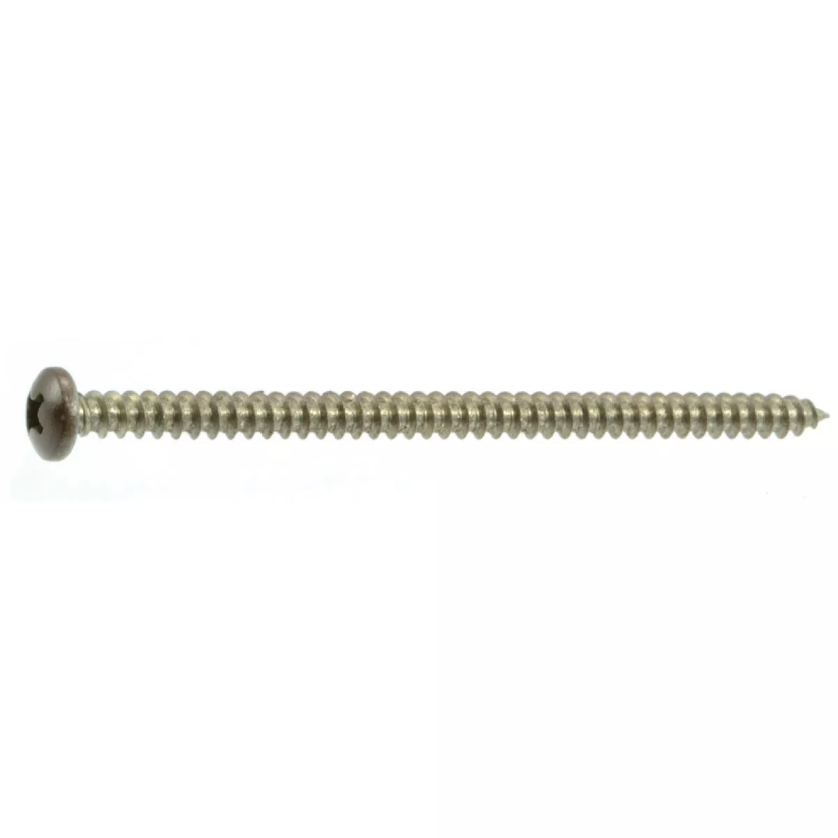 Midwest Fastener #8 x 3 In. Brown Painted 18-8 Stainless Steel Phillips Pan Head Sheet Metal Screws