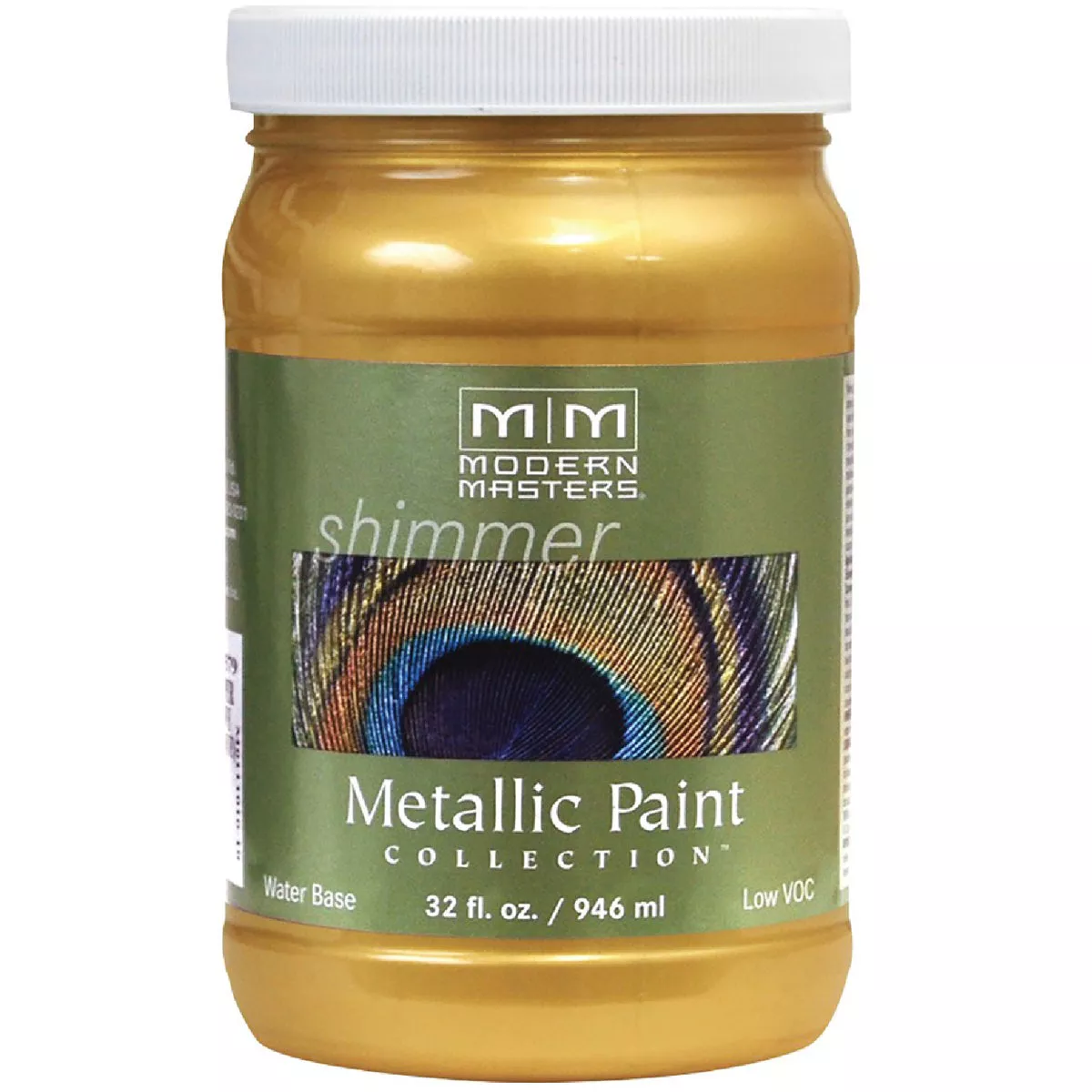 Modern Masters Pale Gold Satin Hobby Paint, 1 Qt.
