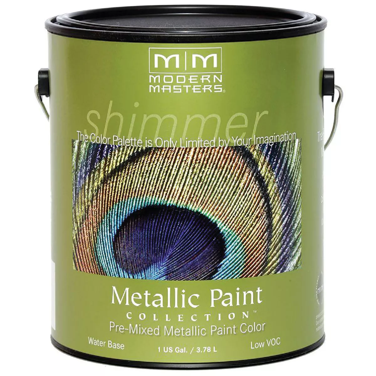 Modern Masters Blackened Bronze Satin Hobby Paint, 1 Gal.