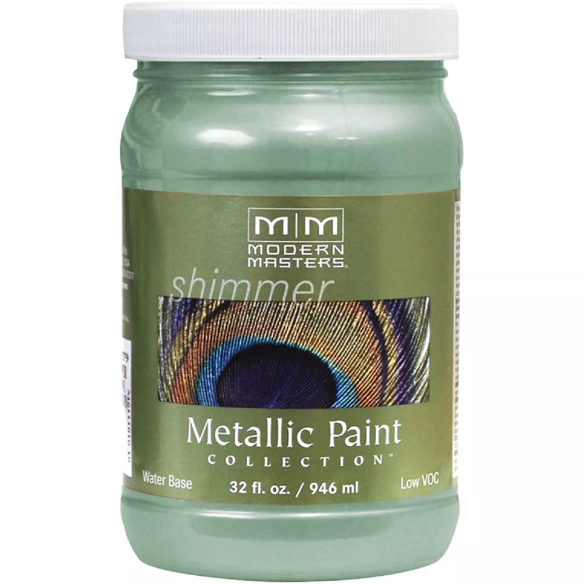 Modern Masters Teal Satin Hobby Paint, 1 Qt.