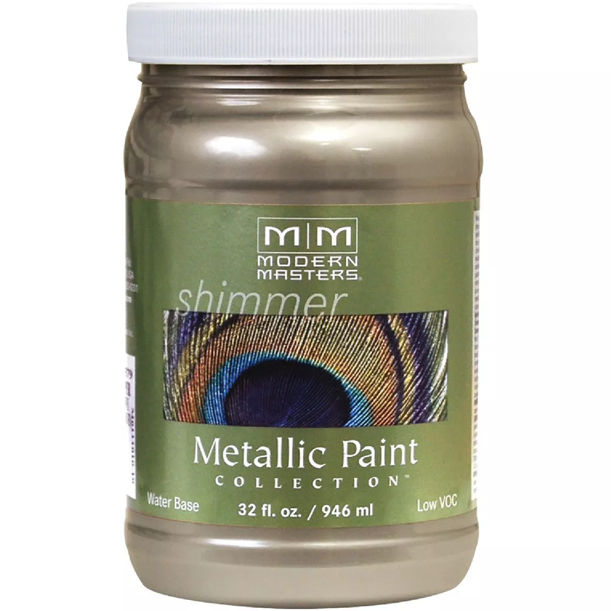 Modern Masters Nickel Satin Hobby Paint, 1 Qt.