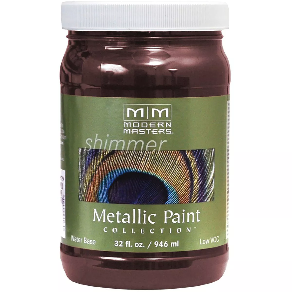 Modern Masters Black Cherry Satin Hobby Paint, 1 Qt.