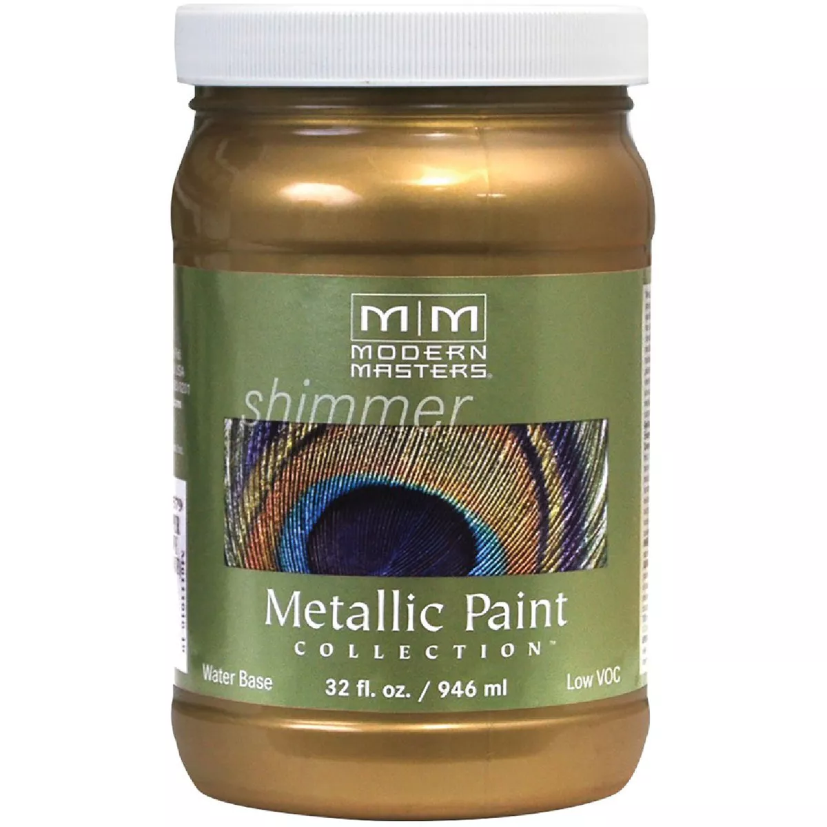 Modern Masters Brass Satin Hobby Paint, 1 Qt.