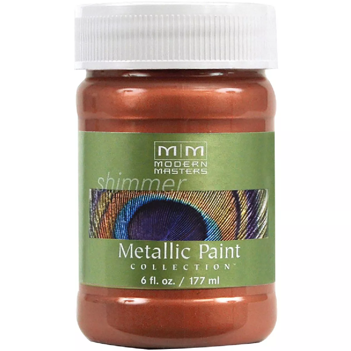 Modern Masters Copper Satin Hobby Paint, 6 Oz.