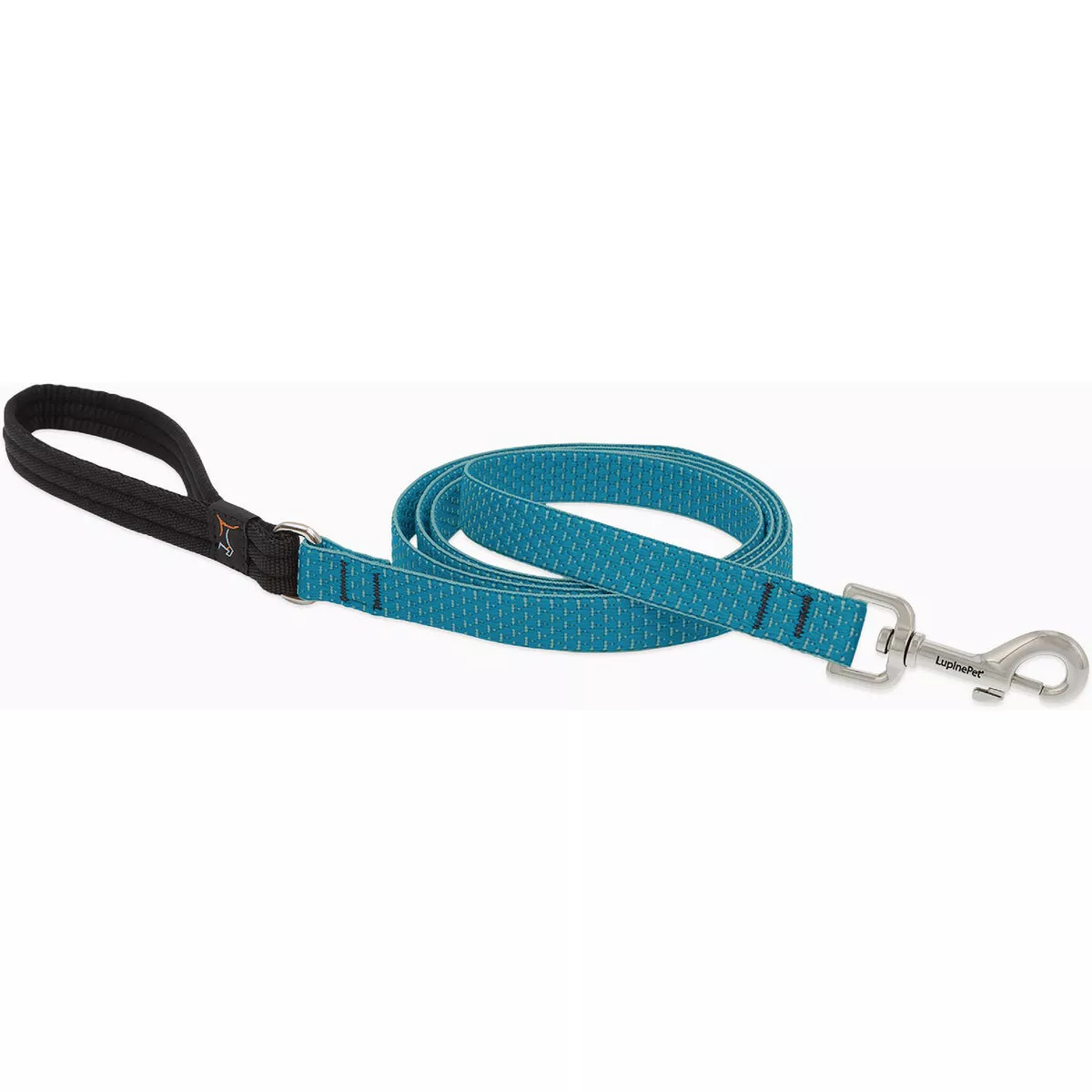 Lupine 3/4 In. x 6 Ft. Eco-Woven Webbing Small to Medium Dog Tropical Sea Dog Leash-