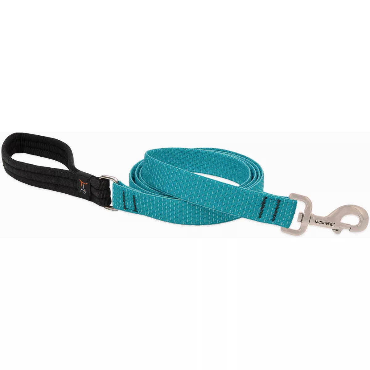 Lupine 1 In. x 6 Ft. Eco-Woven Webbing Medium Dog Tropical Sea Dog Leash
