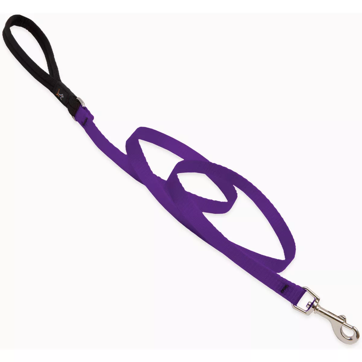 Lupine 1/2 In. x 6 Ft. Nylon Small Dog Purple Basic Dog Leash
