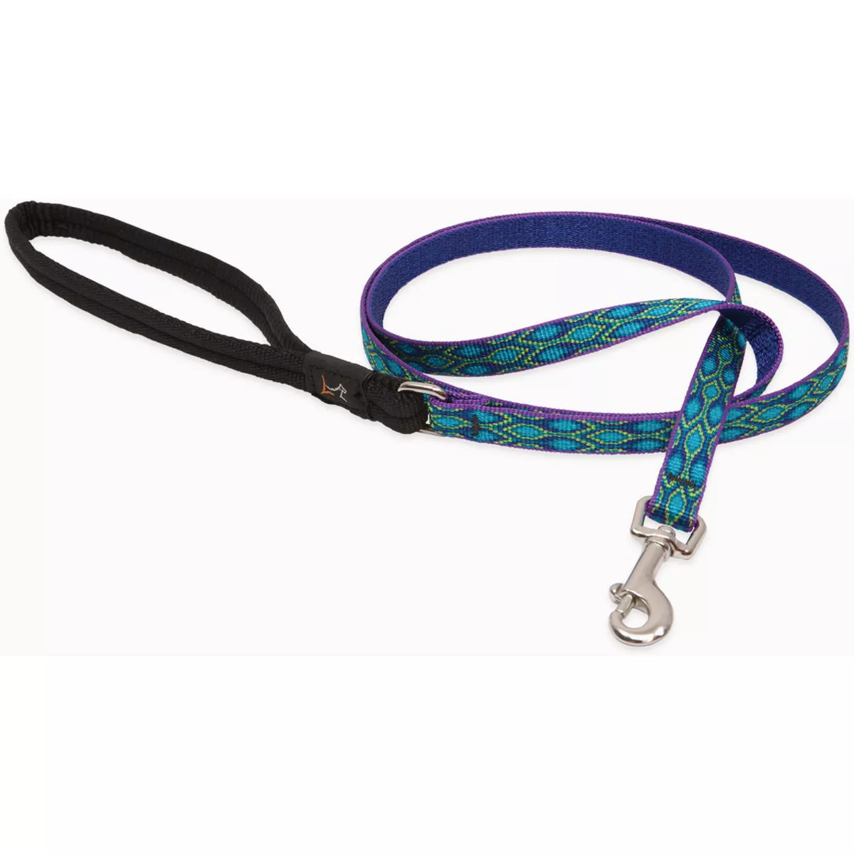 Lupine 1/2 In. x 6 Ft. Nylon Small Dog Rain Song Original Woven Dog Leash-