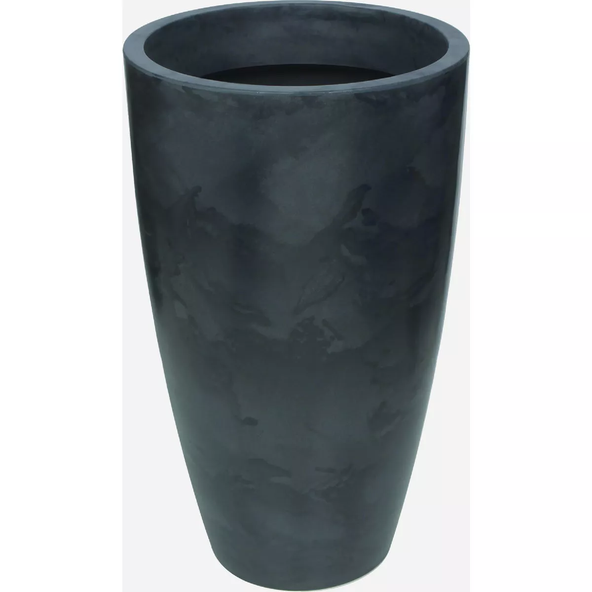 Vasart Verona 35 In. Charcoal Resin Tall Planter