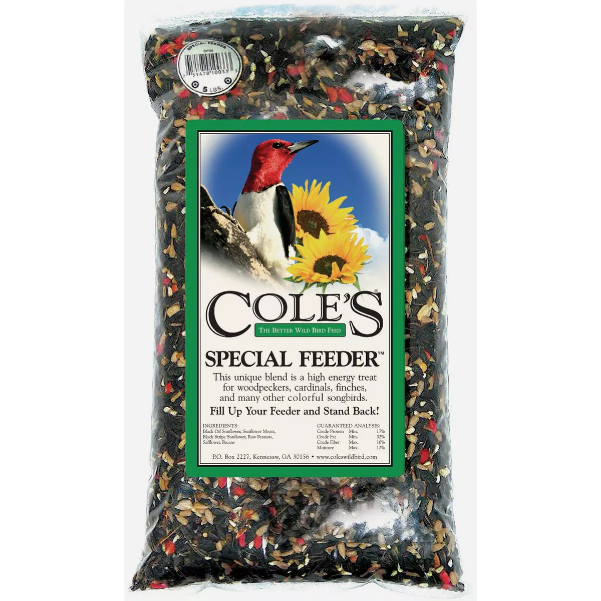 Cole's 5 Lb. Special Feeder Blend Bird Seed