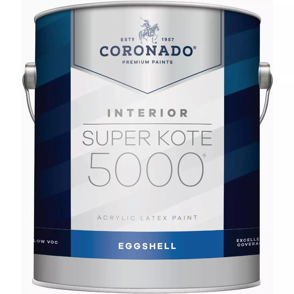 Coronado Super Kote 5000 Acrylic Latex Eggshell Interior Paint, Tint Base, 1 Gal.