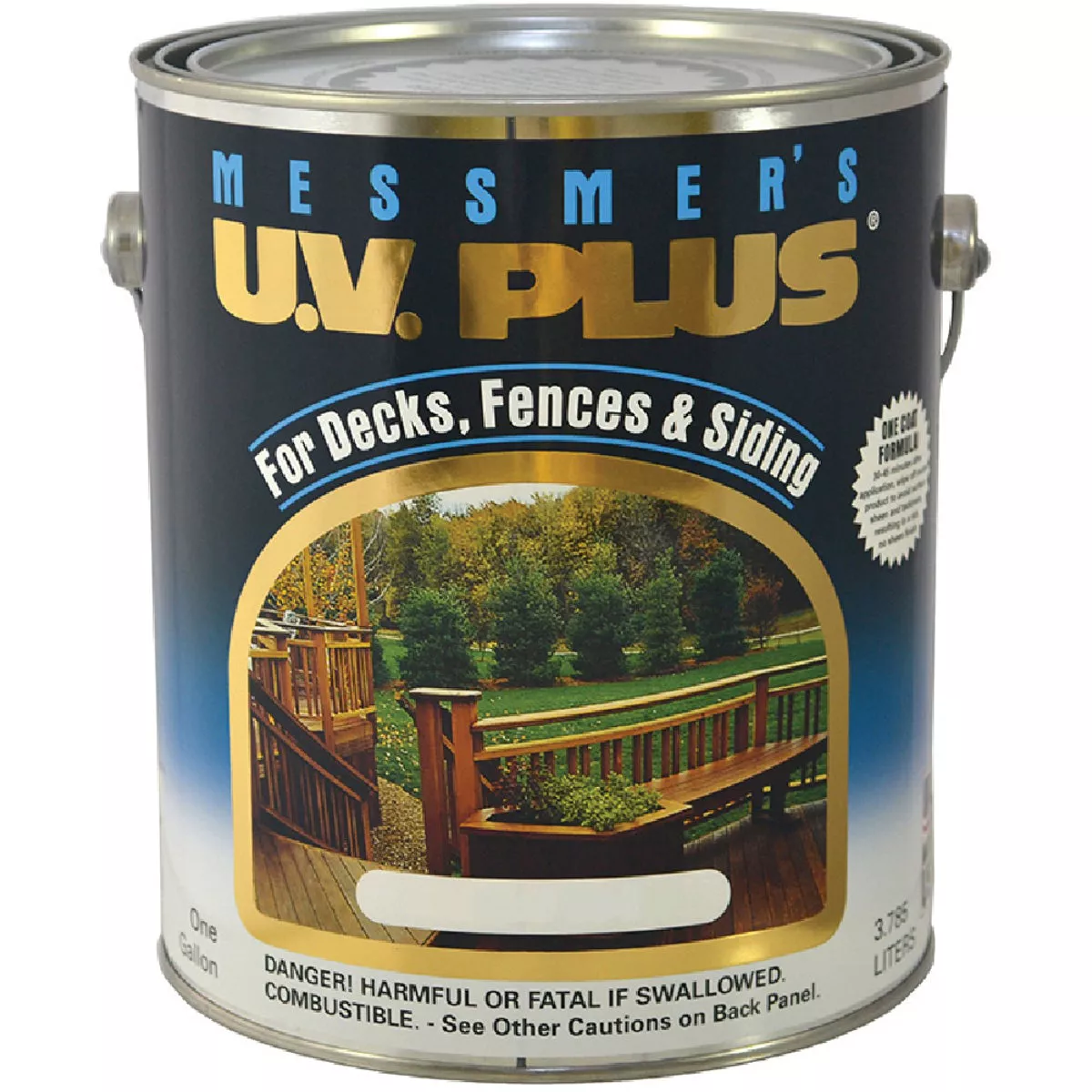 Messmer's U.V. Plus Oak Brown Deck Stain, 1 Gal., 283-259-