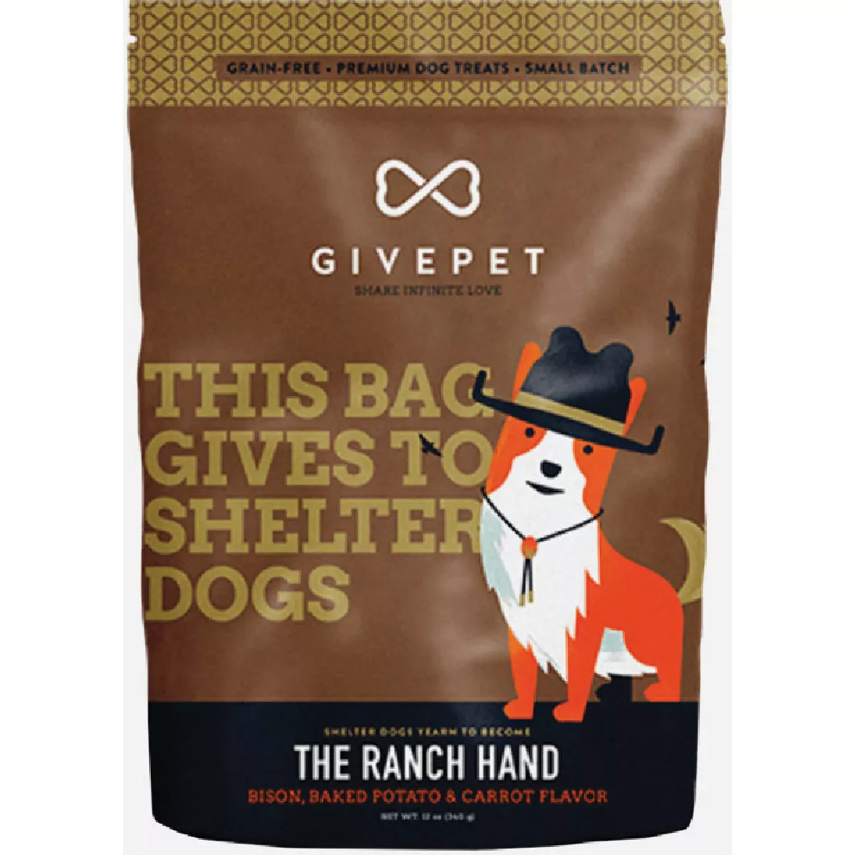 GivePet 12 Oz. The Ranch Hand Dog Treat