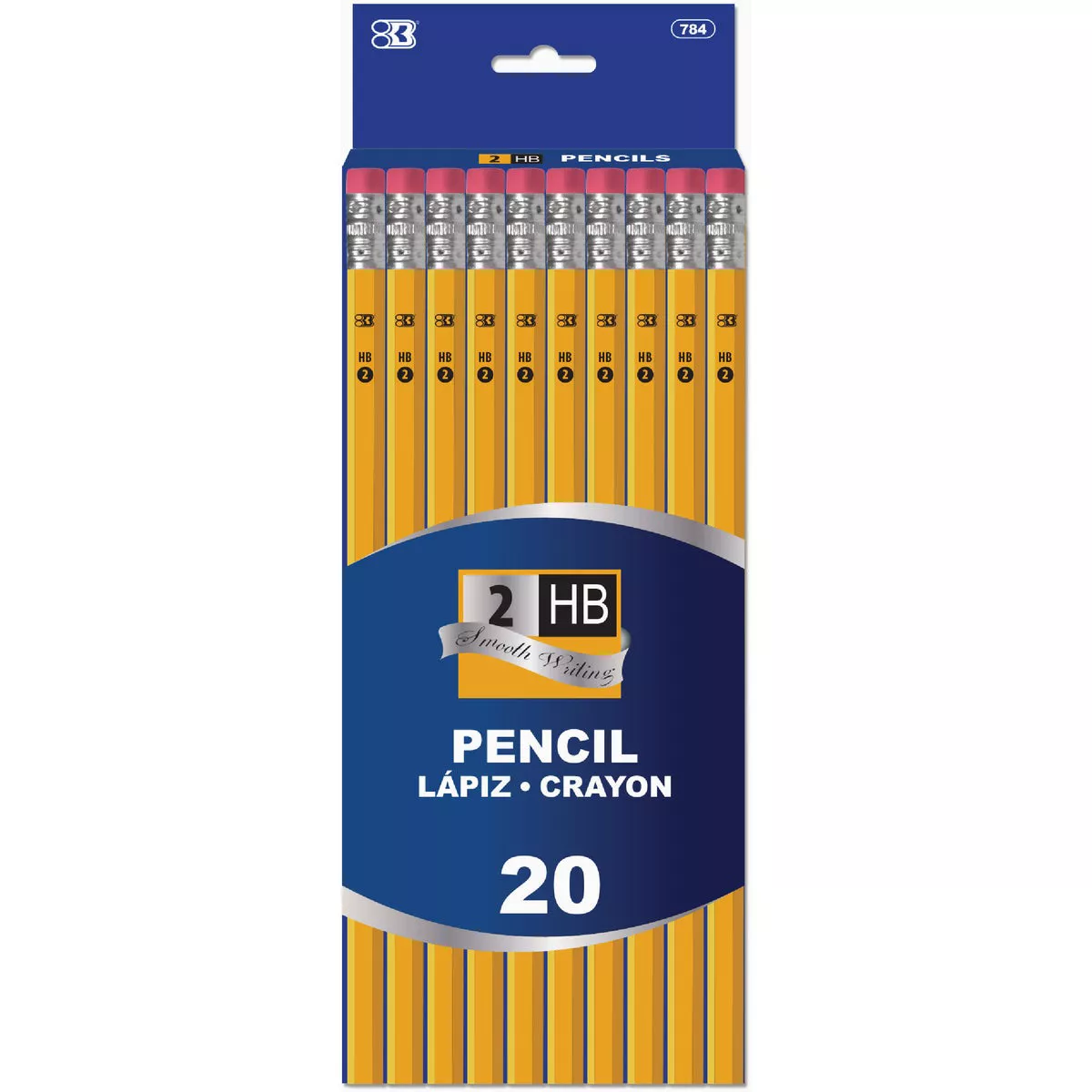 Bazic Products #2 Yellow Pencil (20-Pack)