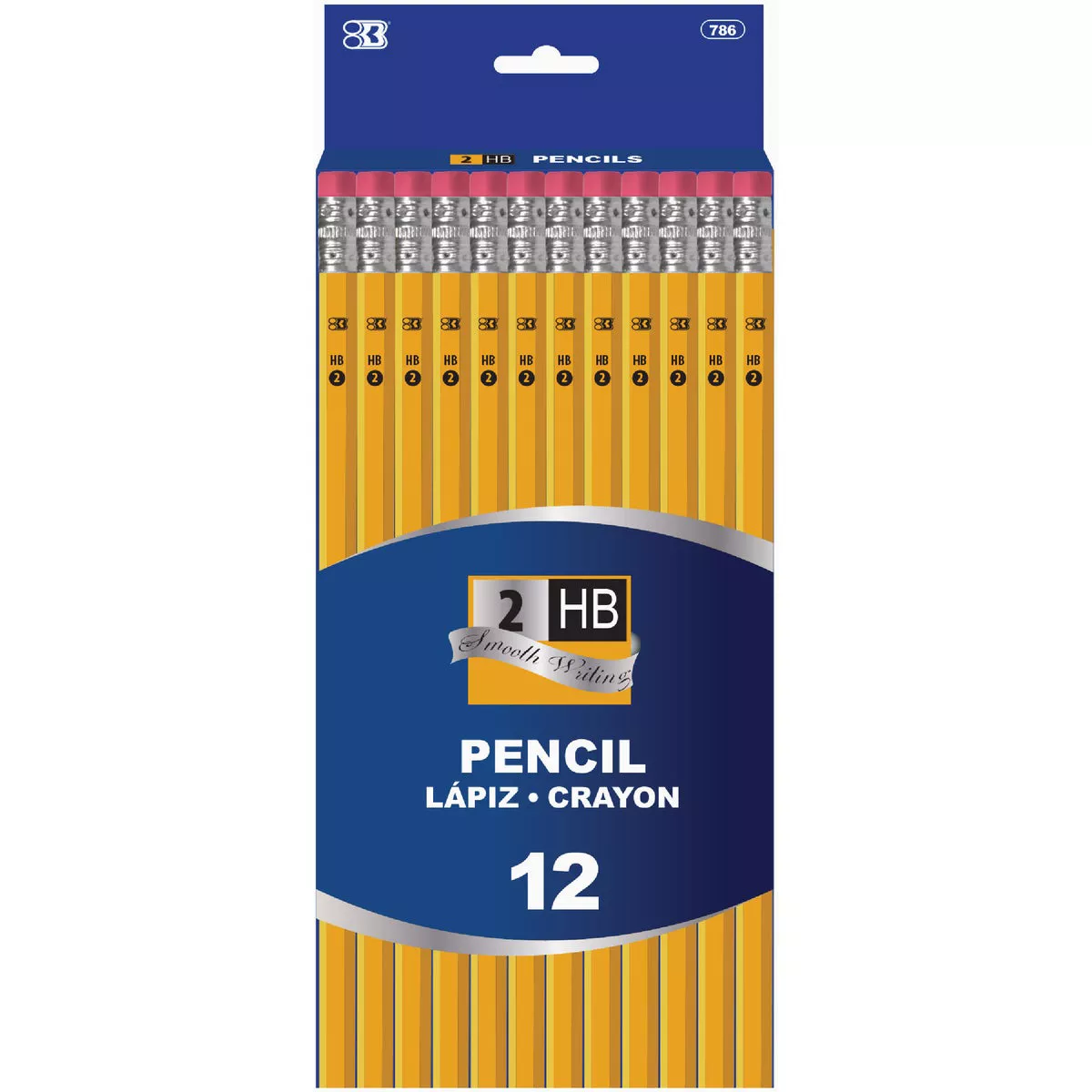 Bazic Products #2 Yellow Pencil (12-Pack)