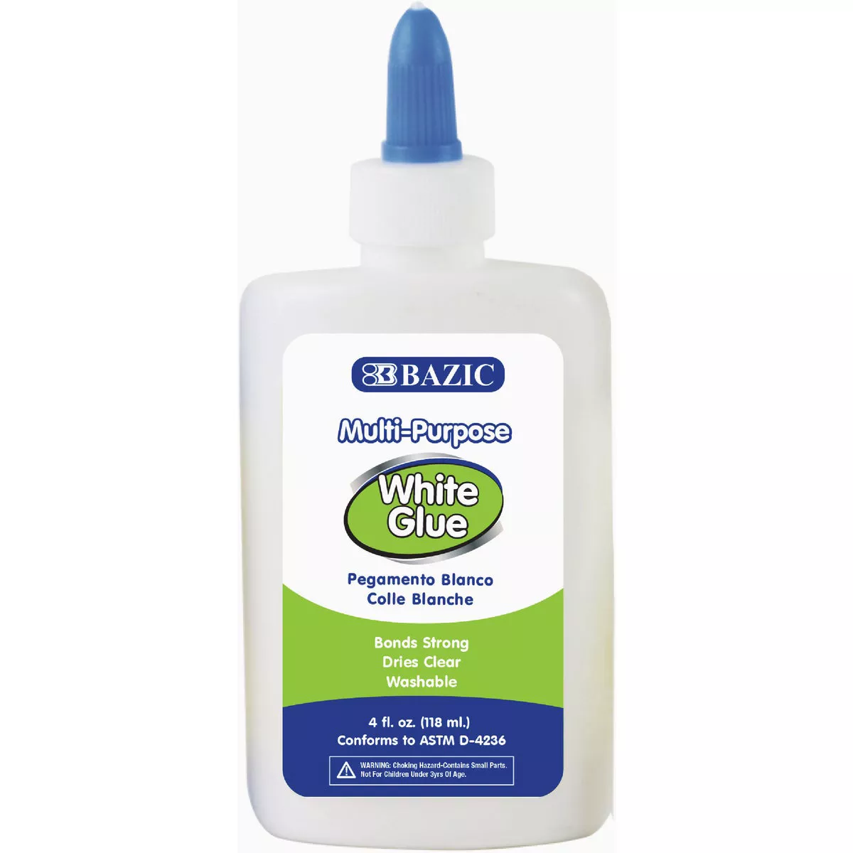 Bazic Products 4 Fl. Oz. (118 mL) White Glue