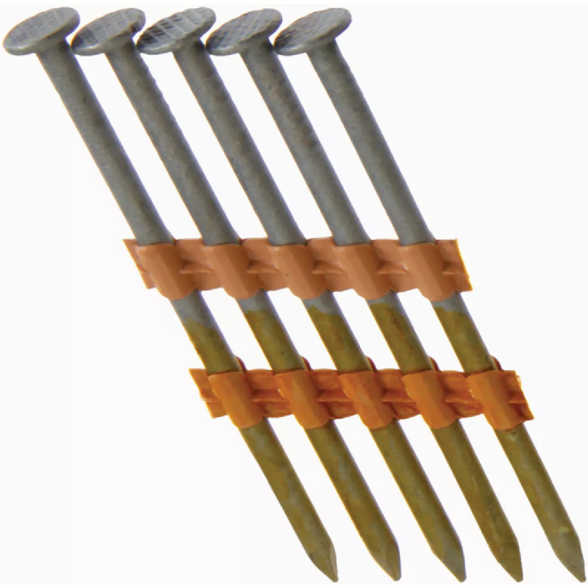Grip-Rite 21 Degree Plastic Strip Full Round Head Framing Stick Nail, 2-3/8 In. x 0.113 In. (1000 Ct.)