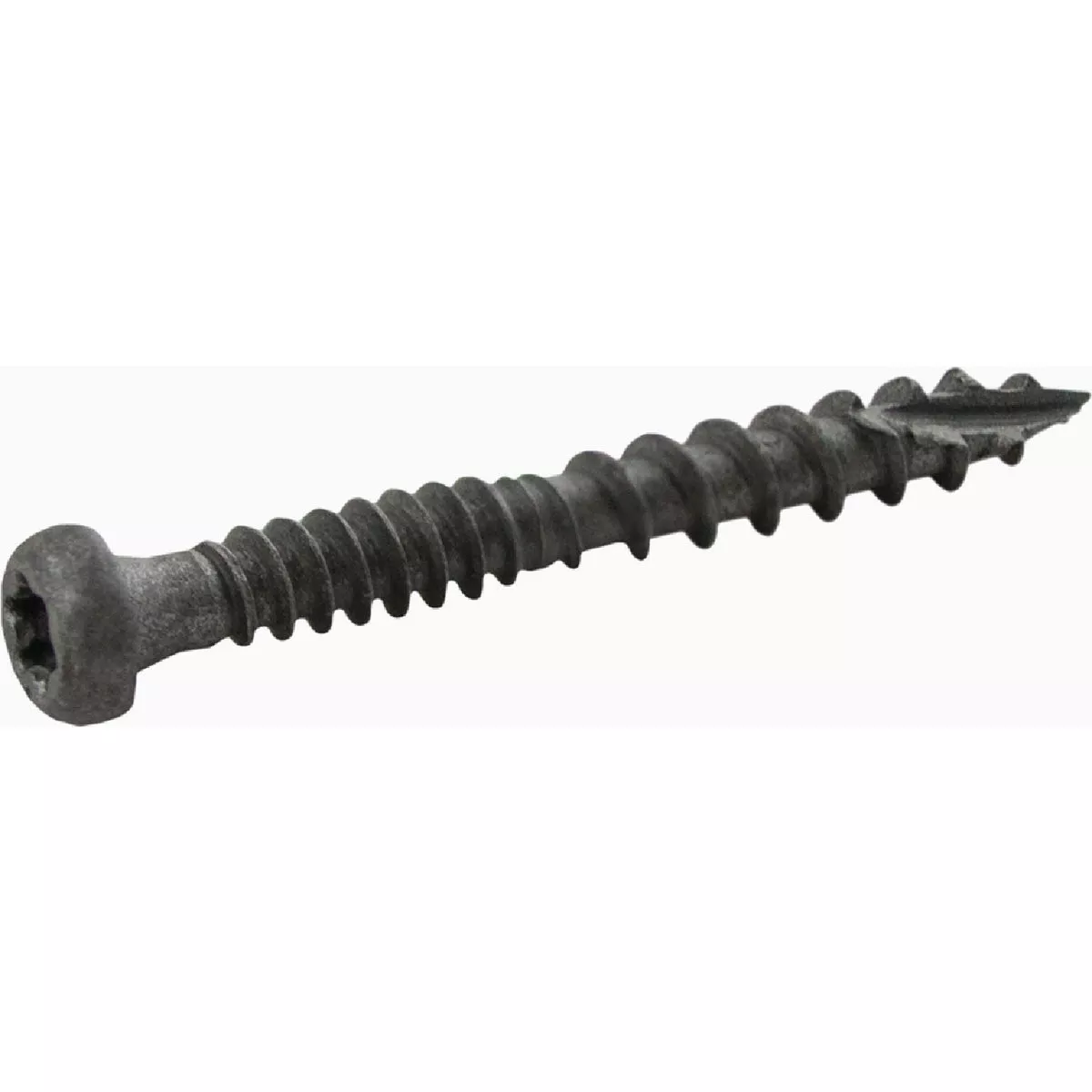 Grip-Rite PrimeGuard Plus #8 x 1-5/8 In. Gray Star Composite Wood Deck Screw (1 Lb.)