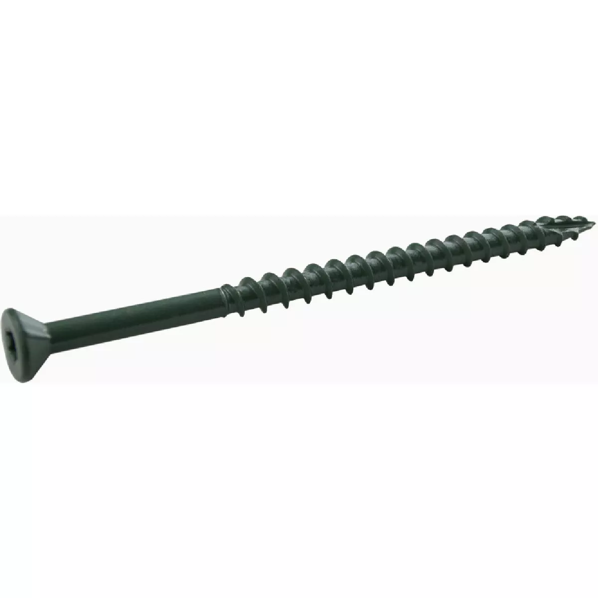 Grip-Rite PrimeGuard Plus #10 x 3-1/2 In. Green Star Wood Deck Screw (5 Lb.)