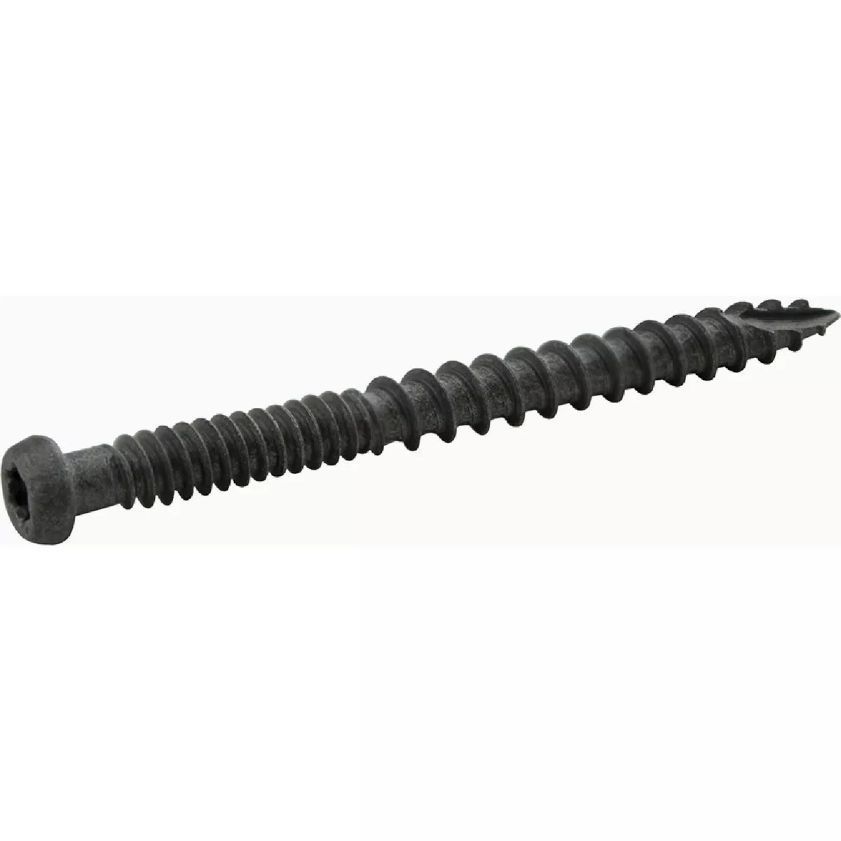 Grip-Rite PrimeGuard Plus #9 x 2-1/2 In. Gray Star Composite Wood Deck Screw (1 Lb.)