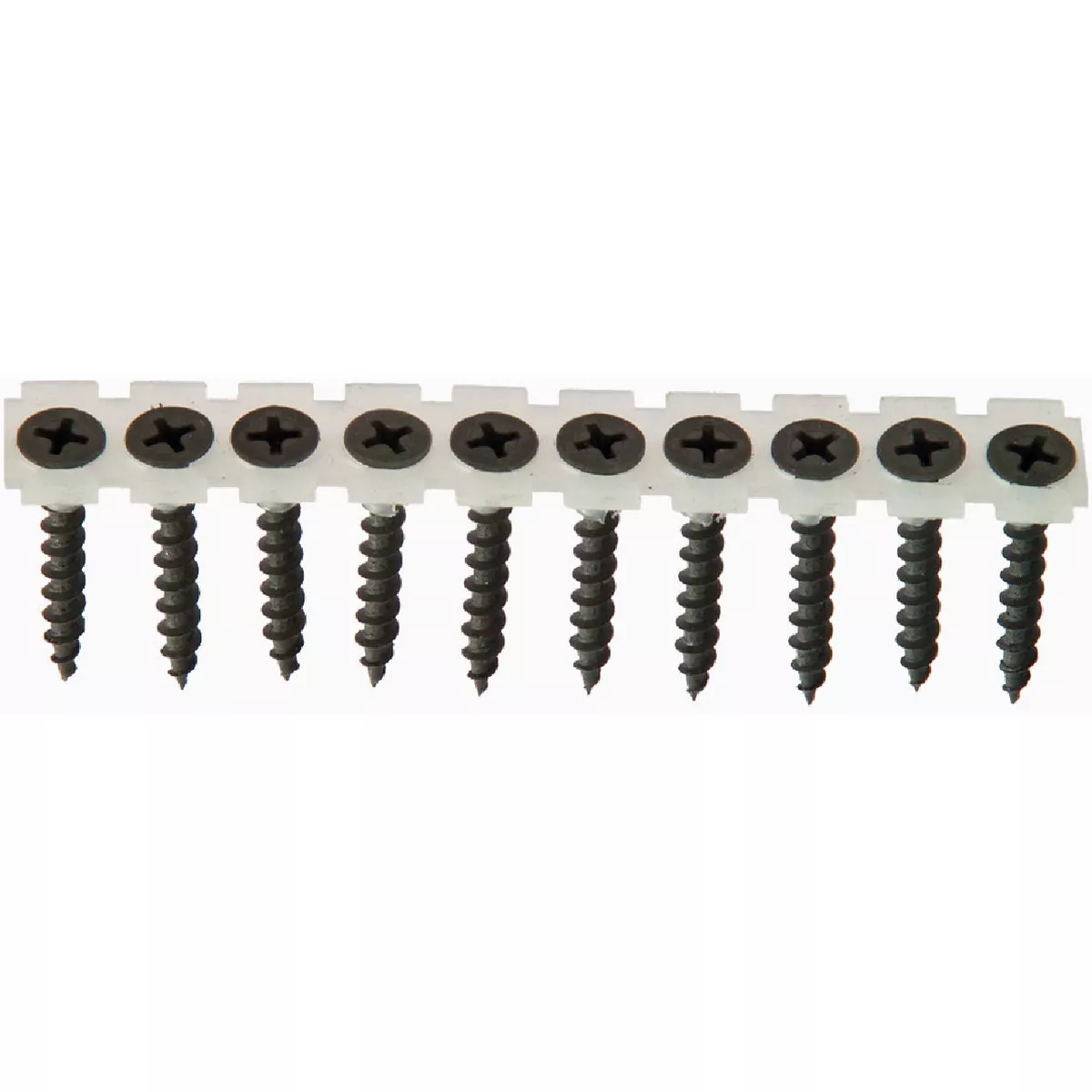 Pro-Twist #6 x 1-1/4 In. Bugle Head Collated Drywall Screw, Phosphate Finish (4000 Ct.)