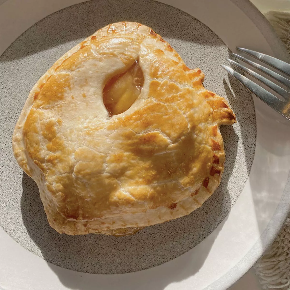 R&M 5 In. Plastic Apple Shape Pocket Pie Pan