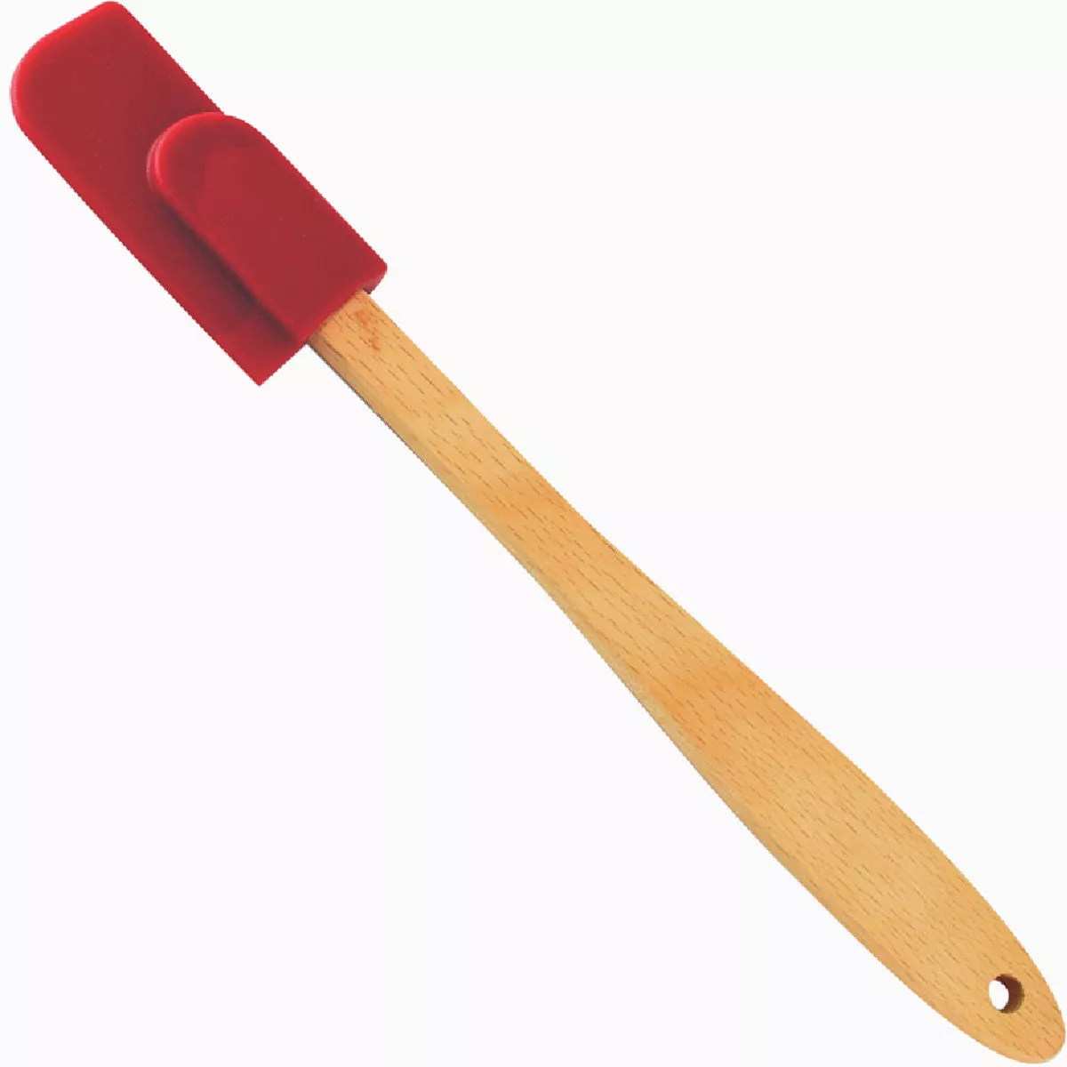 R&M 8 In. Silicone w/Wood Handle Mini Spatula