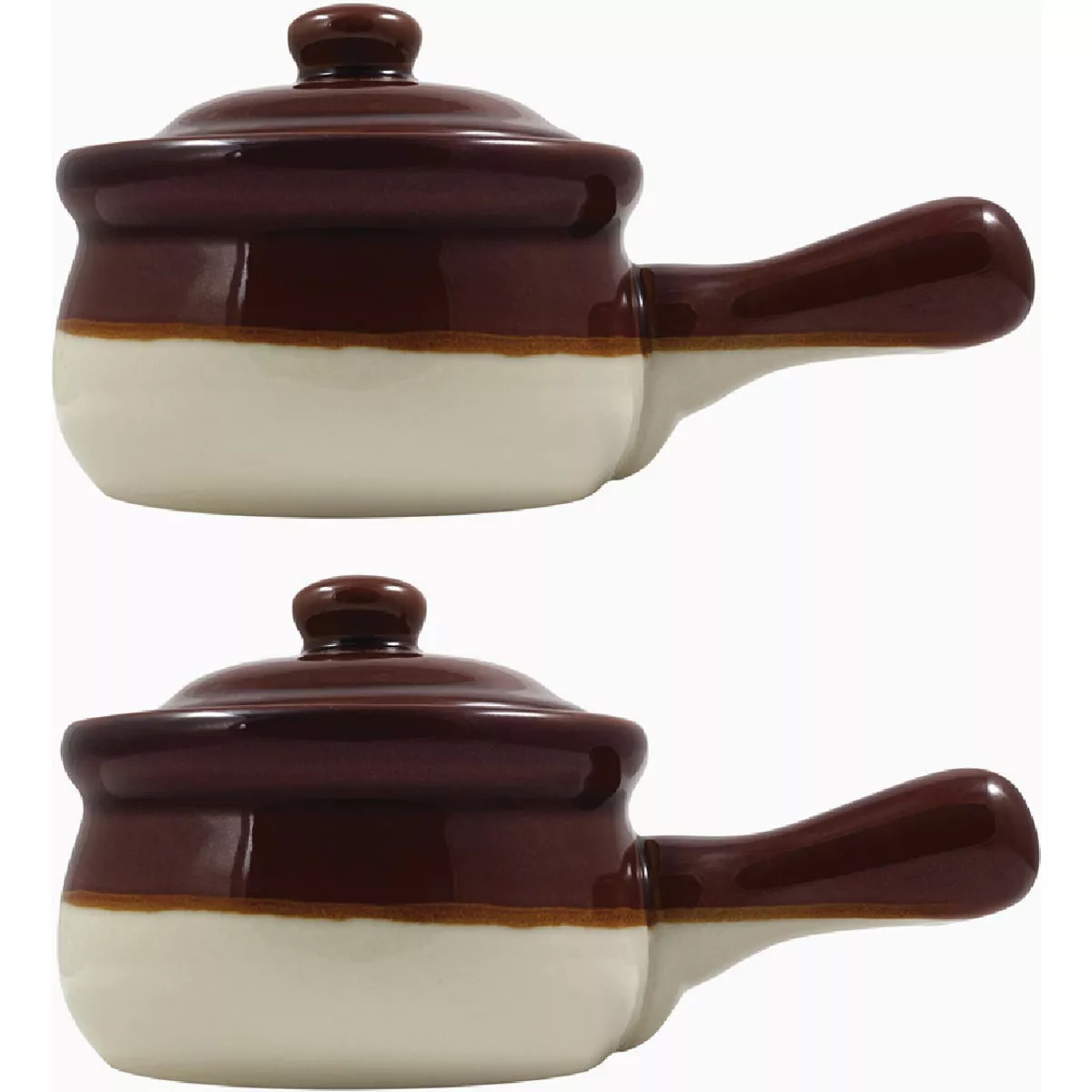 R&M 15 Oz. Onion Soup Crocks Casserole Dish (2-Pack)
