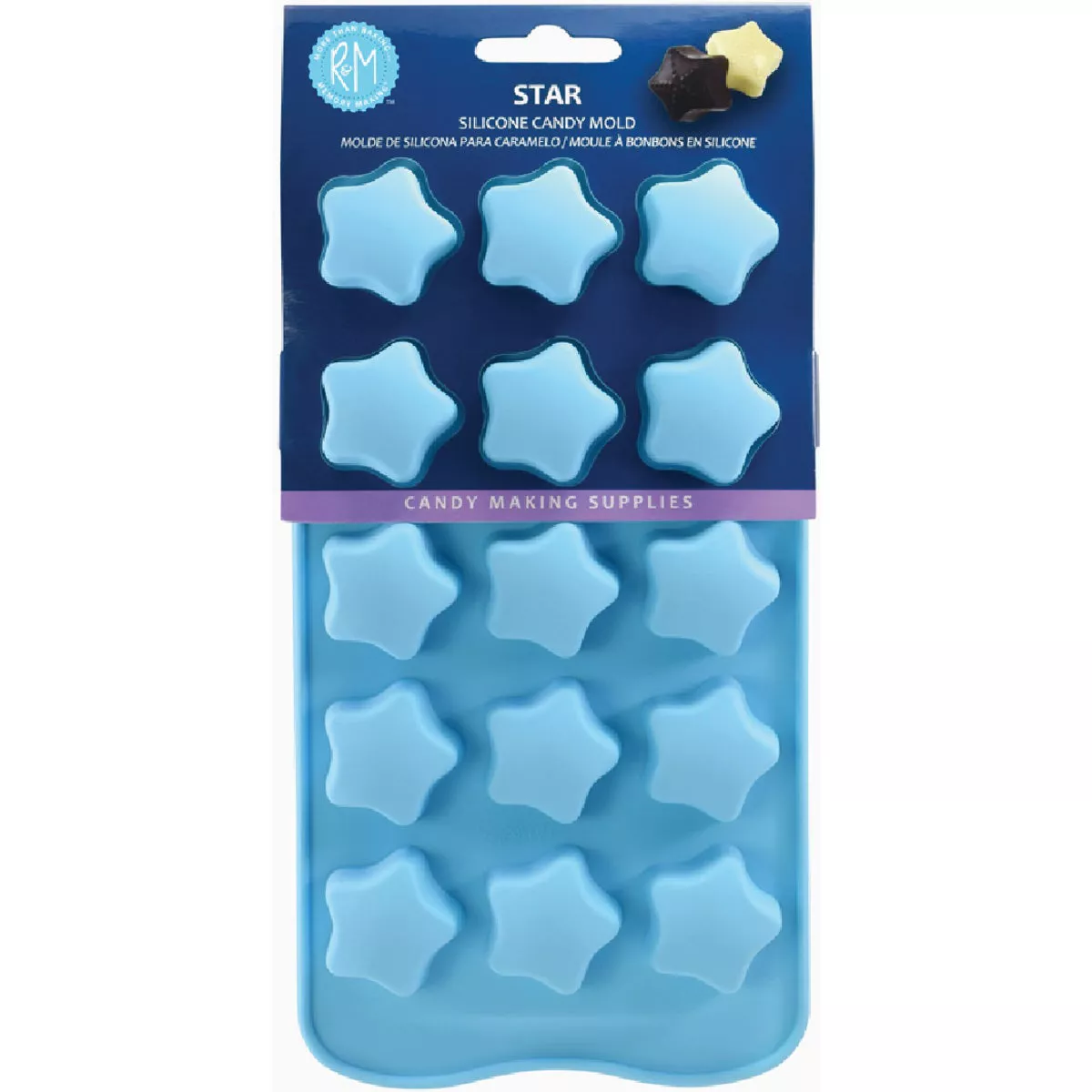 R&M Silicone Stars Candy Baking Mold