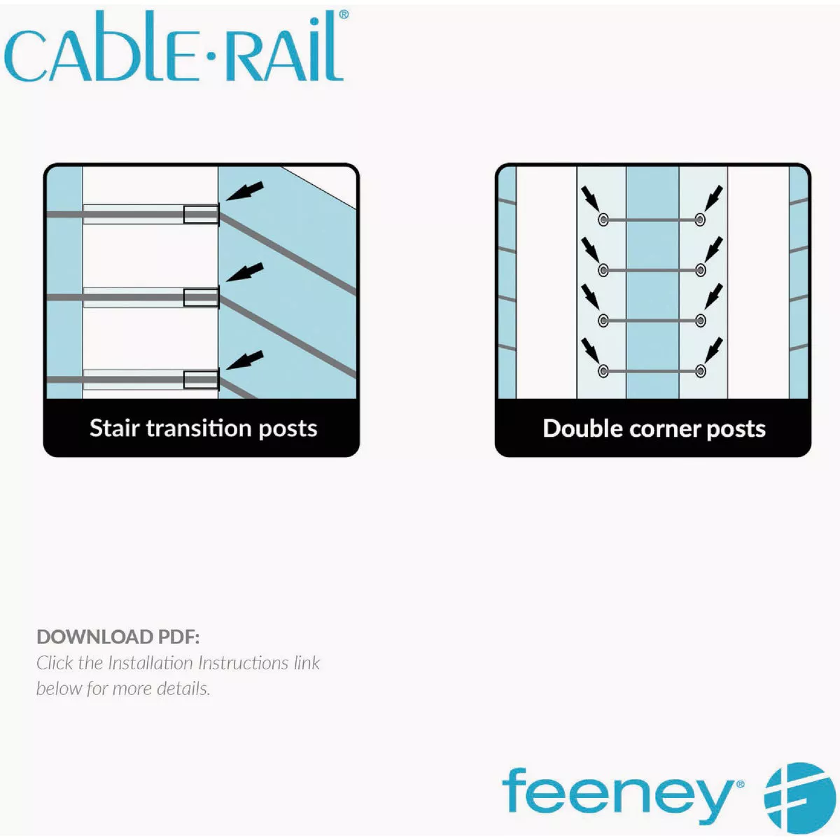 Feeney CableRail 1/8 In. to 3/16 In. Stainless Steel Cable Protector Sleeve (10-Pack) - photo 3